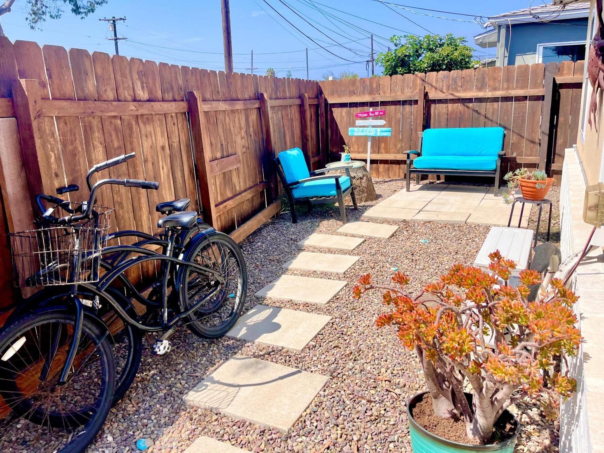 Cozy Beach Cottage With Bicycles San Diego Exteriör bild